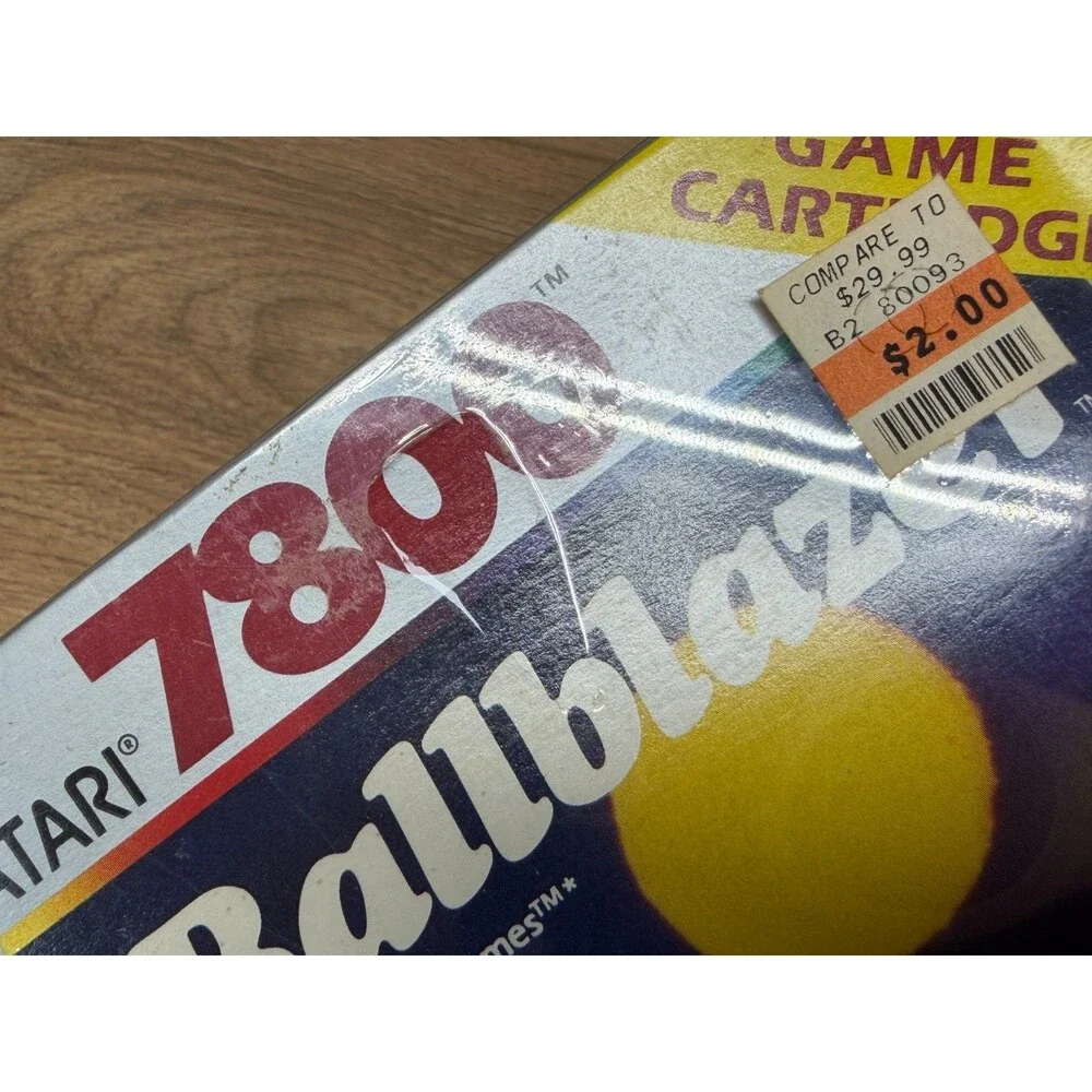 Ballblazer (Atari 7800, 1987) New Factory Sealed!